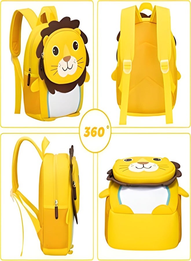 STOFFIER GARTEN Kids School Bag Soft Plush Backpacks Cartoon Boys Girls Lightweight Travel Mini Backpack for Kids Age 2-5 Years - Image 4